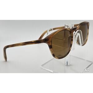 Warby Parker Downing M Sunglasses Brown Tortoise 48-21-140 Preowned Replace...
